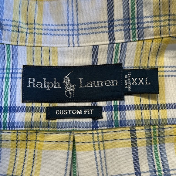 Ralph Lauren long sleeve button down collar shirt. XXL - Picture 7 of 7